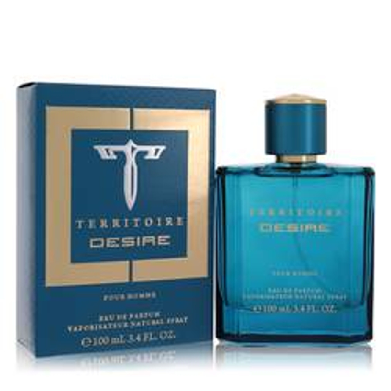 Territoire Desire Cologne By YZY Perfume Eau De Parfum Spray 3.4 oz for Men - [From 39.00 - Choose pk Qty ] - *Ships from Miami