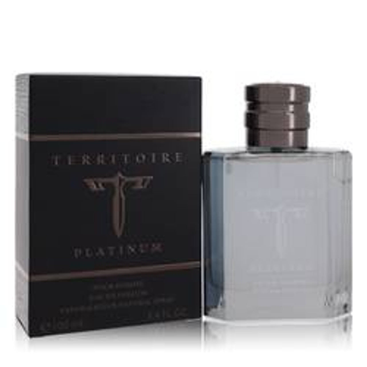 Territoire Platinum Cologne By YZY Perfume Eau De Parfum Spray 3.4 oz for Men - [From 55.00 - Choose pk Qty ] - *Ships from Miami