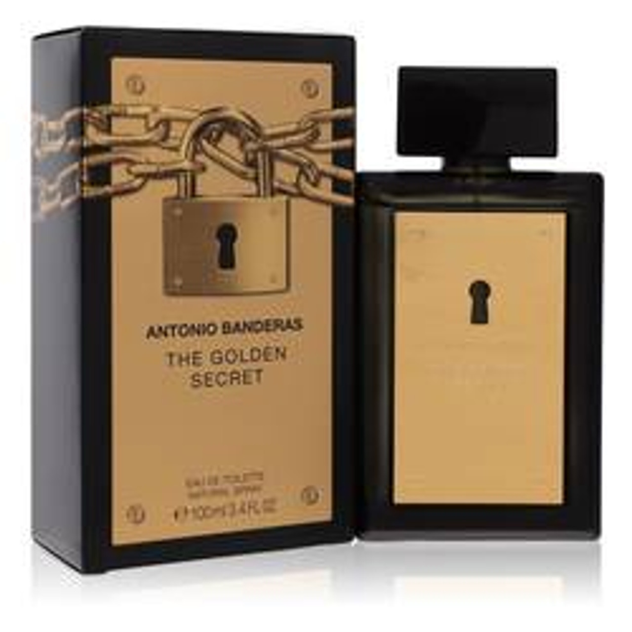 The Golden Secret Cologne By Antonio Banderas Eau De Toilette Spray 3.4 oz for Men - [From 67.00 - Choose pk Qty ] - *Ships from Miami