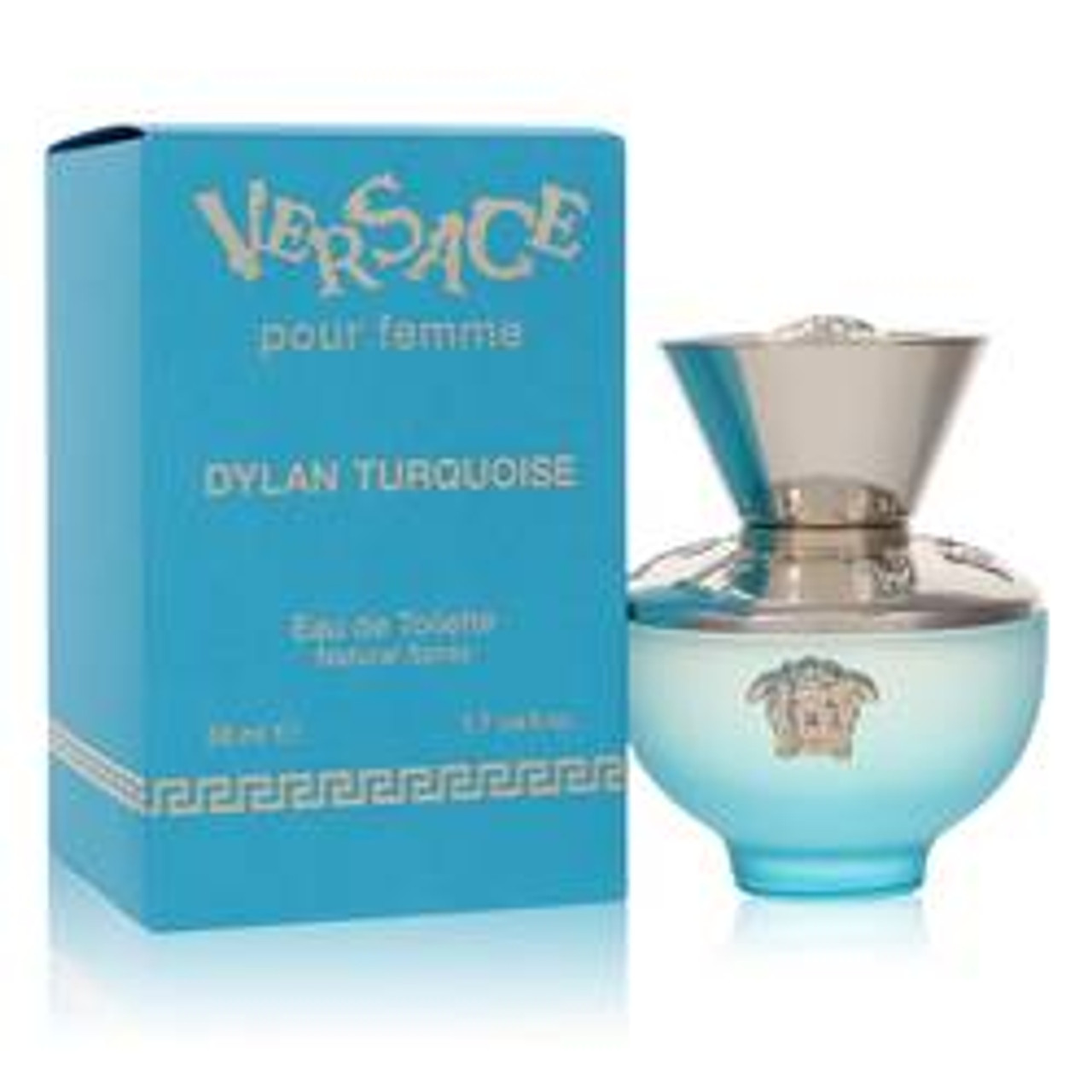 Versace Pour Femme Dylan Turquoise Perfume By Versace Eau De Toilette Spray 1.7 oz for Women - [From 108.00 - Choose pk Qty ] - *Ships from Miami