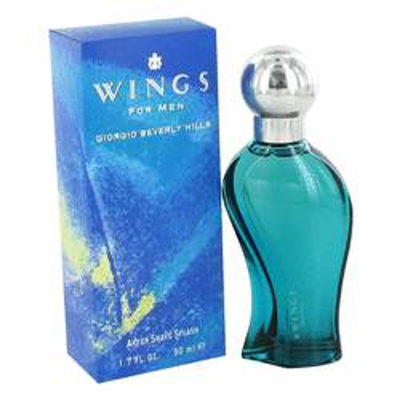 Wings Cologne By Giorgio Beverly Hills After Shave 1.7 oz for Men - [From 92.00 - Choose pk Qty ] - *Ships from Miami