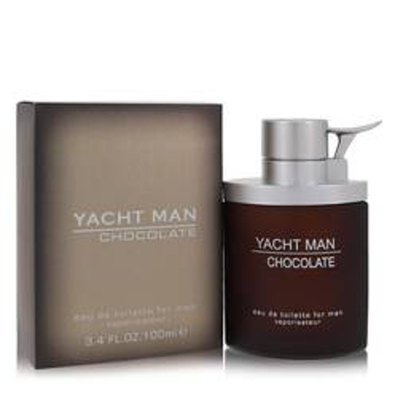 Yacht Man Chocolate Cologne By Myrurgia Eau De Toilette Spray 3.4 oz for Men - [From 19.00 - Choose pk Qty ] - *Ships from Miami