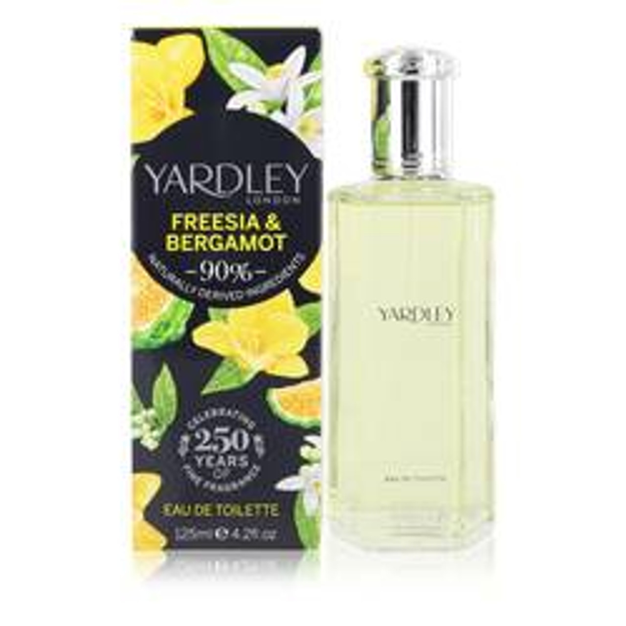 Yardley Freesia & Bergamot Perfume By Yardley London Eau De Toilette Spray 4.2 oz for Women - [From 59.00 - Choose pk Qty ] - *Ships from Miami
