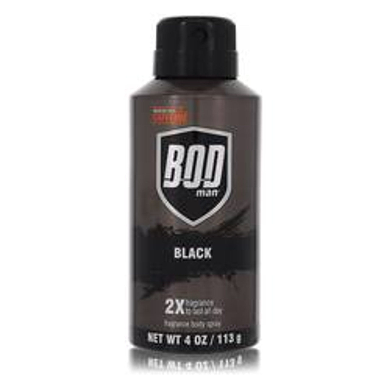 Bod Man Black Cologne By Parfums De Coeur Body Spray 4 oz for Men - *Pre-Order