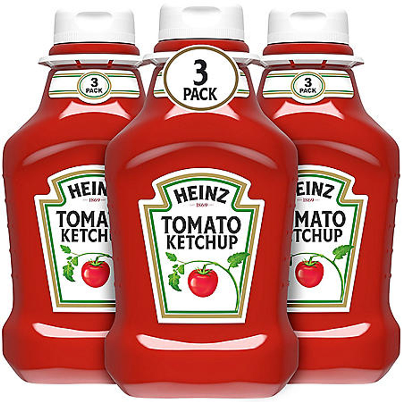 Heinz Tomato Ketchup (44 oz., 3 pk.) - [From 56.00 - Choose pk Qty ] - *Ships from Miami