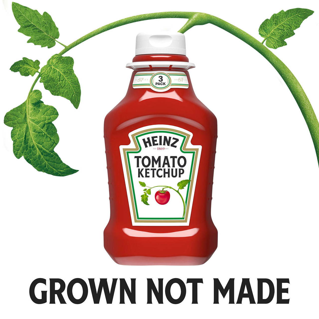 Heinz Tomato Ketchup (44 oz., 3 pk.) - [From 39.00 - Choose pk Qty ] - *Ships from Miami