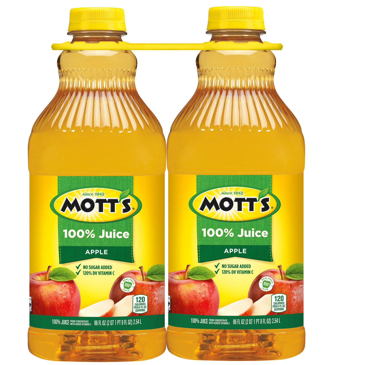 Mott's 100% Apple Juice (86 fl. oz., 2 pk.) - [From 41.00 - Choose pk Qty ] - *Ships from Miami