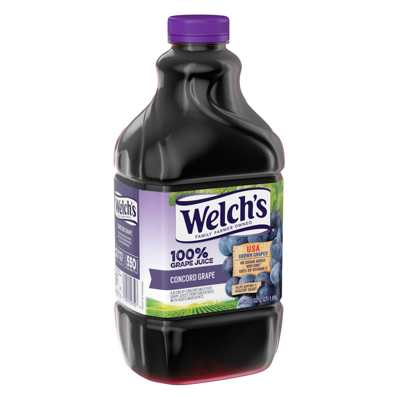 Welch's 100% Grape Juice (64 fl. oz., 2 pk.) - [From 45.00 - Choose pk Qty ] - *Ships from Miami