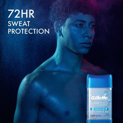 Gillette Cool Wave Clear Gel Men's Antiperspirant and Deodorant (3.8 oz., 5 pk.) - [From 59.00 - Choose pk Qty ] - *Ships from Miami