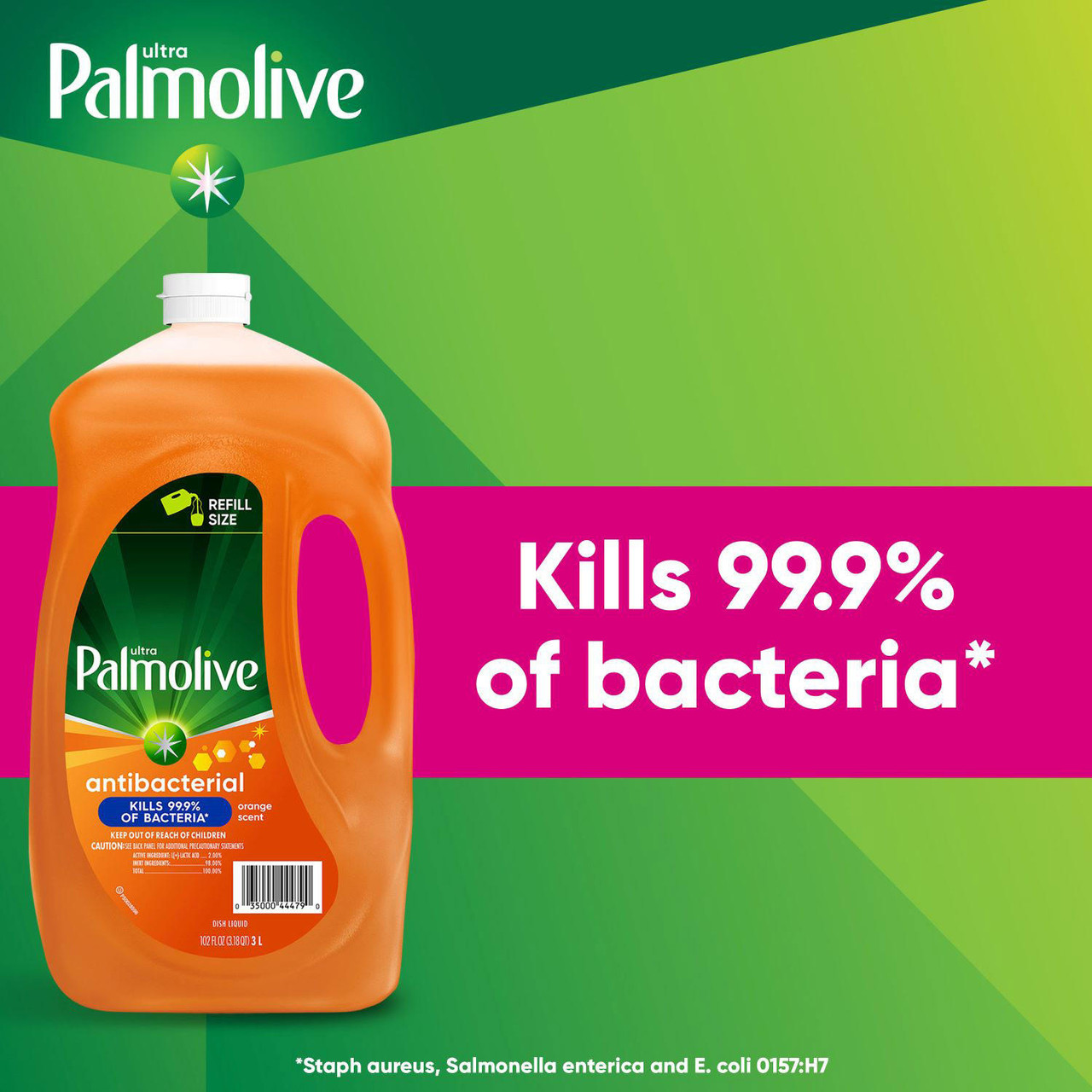 Palmolive Antibacterial Dishwashing Liquid Dish Soap, Orange (102 fl.oz.) - [From 42.00 - Choose pk Qty ] - *Ships from Miami