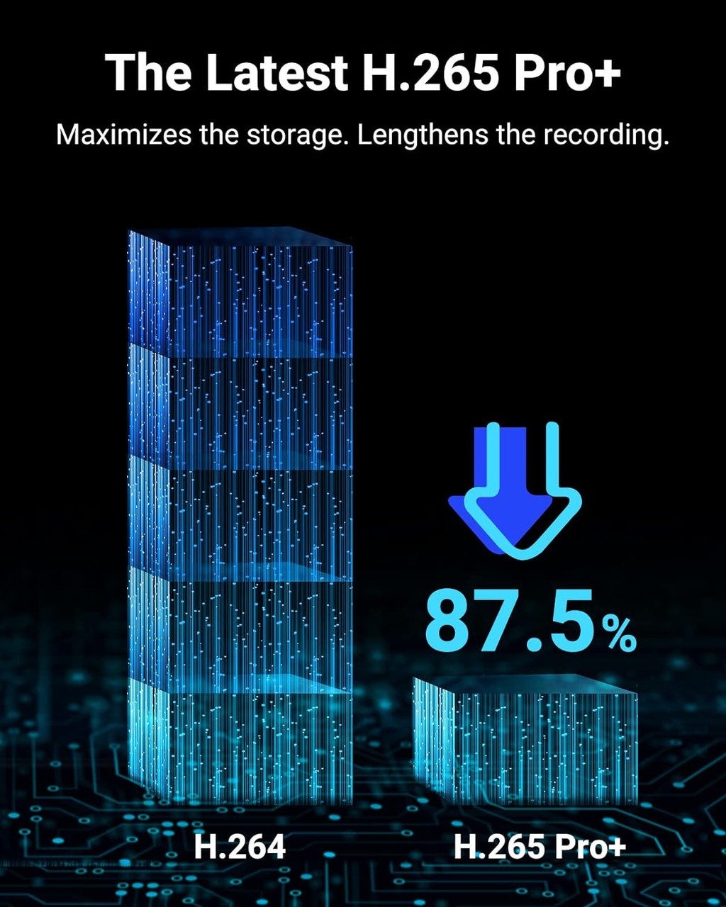 ANNKE 8MP (4K) , 8 Channel Hybrid (Analog/AHD/TVI/CVI/IP ) Surveillance DVR,  H.265+  (No HDD) - *Pre-Order