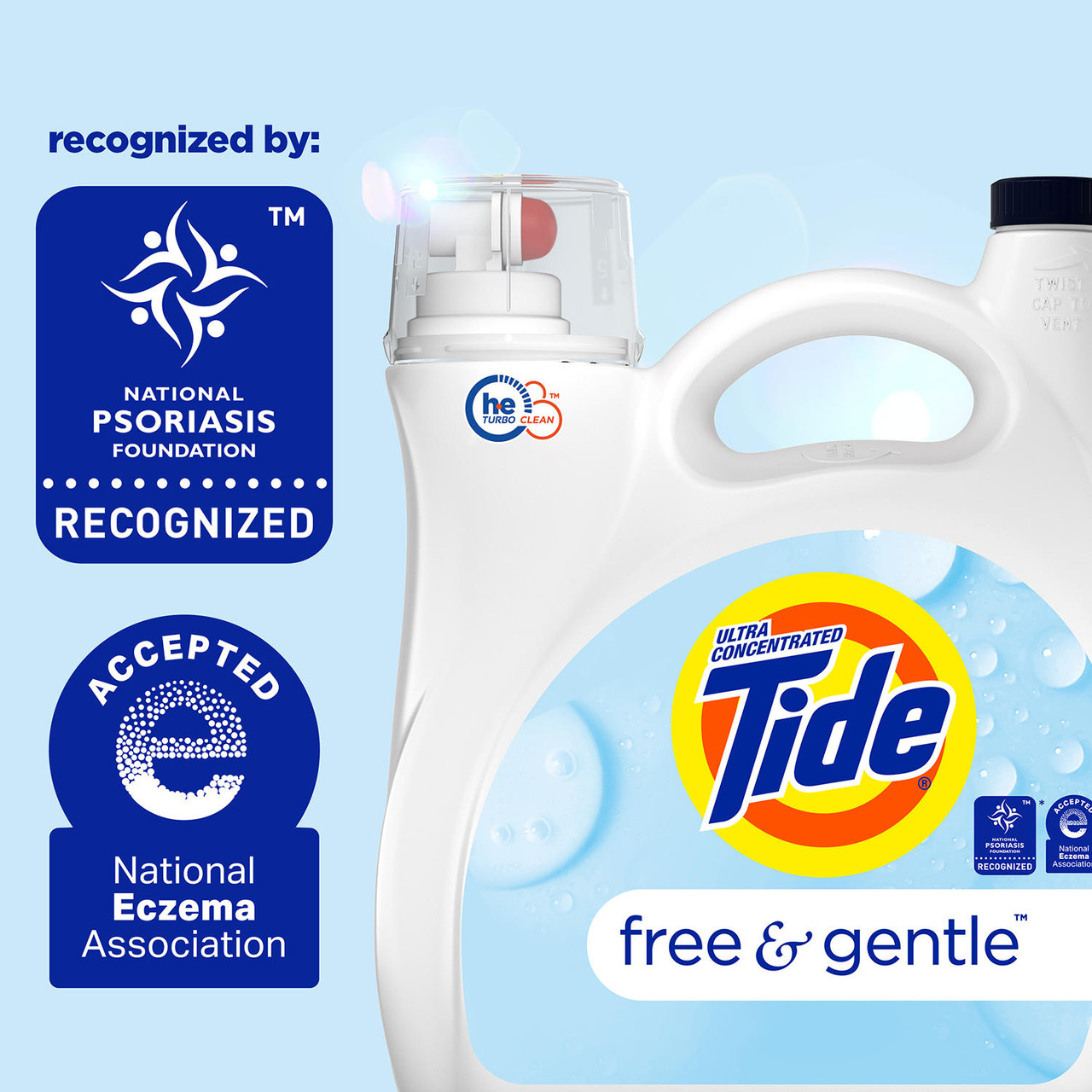 Tide Free & Gentle Liquid Laundry Detergent (170 fl. oz., 152 loads) - [From 106.00 - Choose pk Qty ] - *Ships from Miami