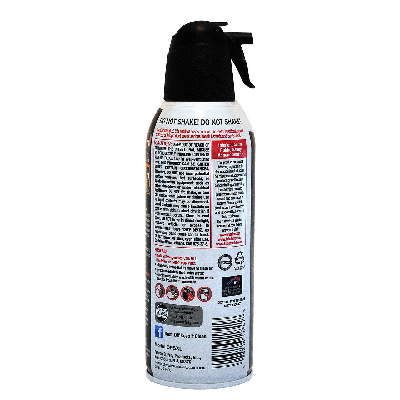 Falcon Dust-Off Compressed Gas Duster (10oz., 4 Pack) - *In Store