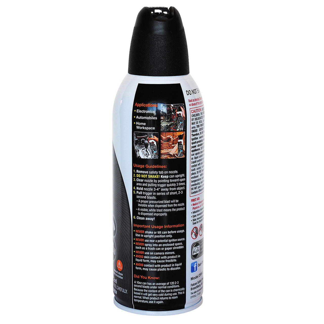Falcon Dust-Off Compressed Gas Duster (10oz., 4 Pack) - *In Store