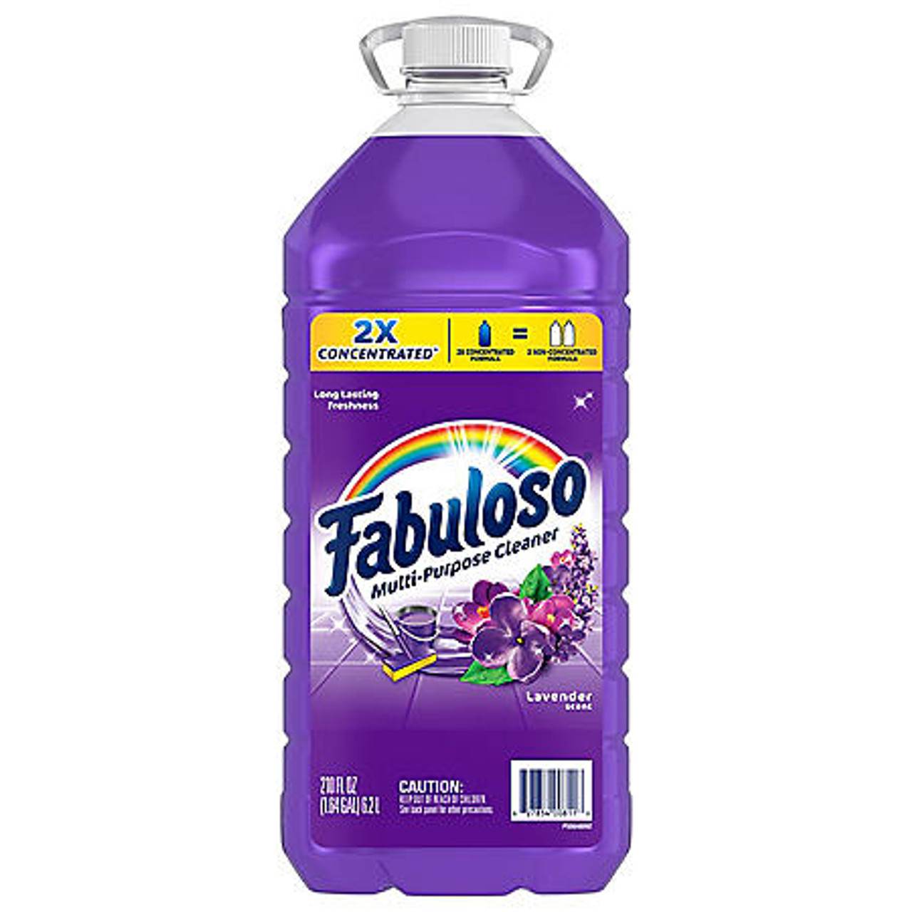 Fabuloso 2X Concentrated Multi-Purpose Cleaner, Lavender (210 fl. oz.) - [From 46.00 - Choose pk Qty ] - *Ships from Miami