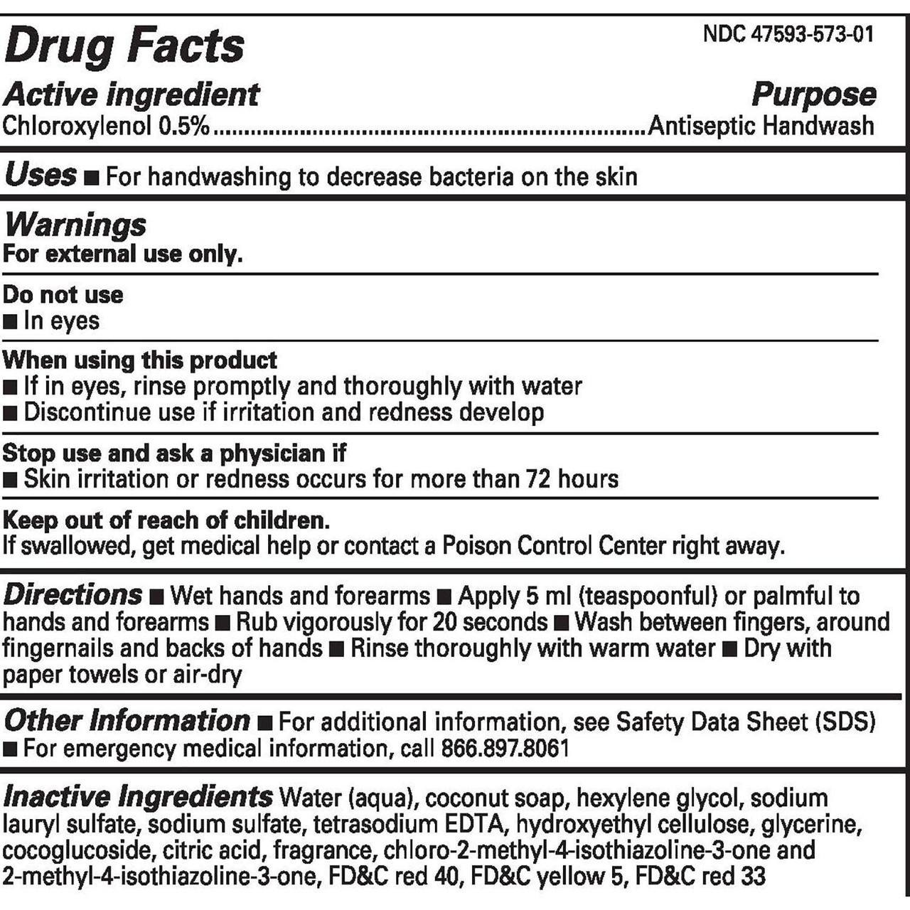 Member's Mark Commercial Antibacterial Hand Soap, 1 Gallon - [From 46.00 - Choose pk Qty ] - *Ships from Miami