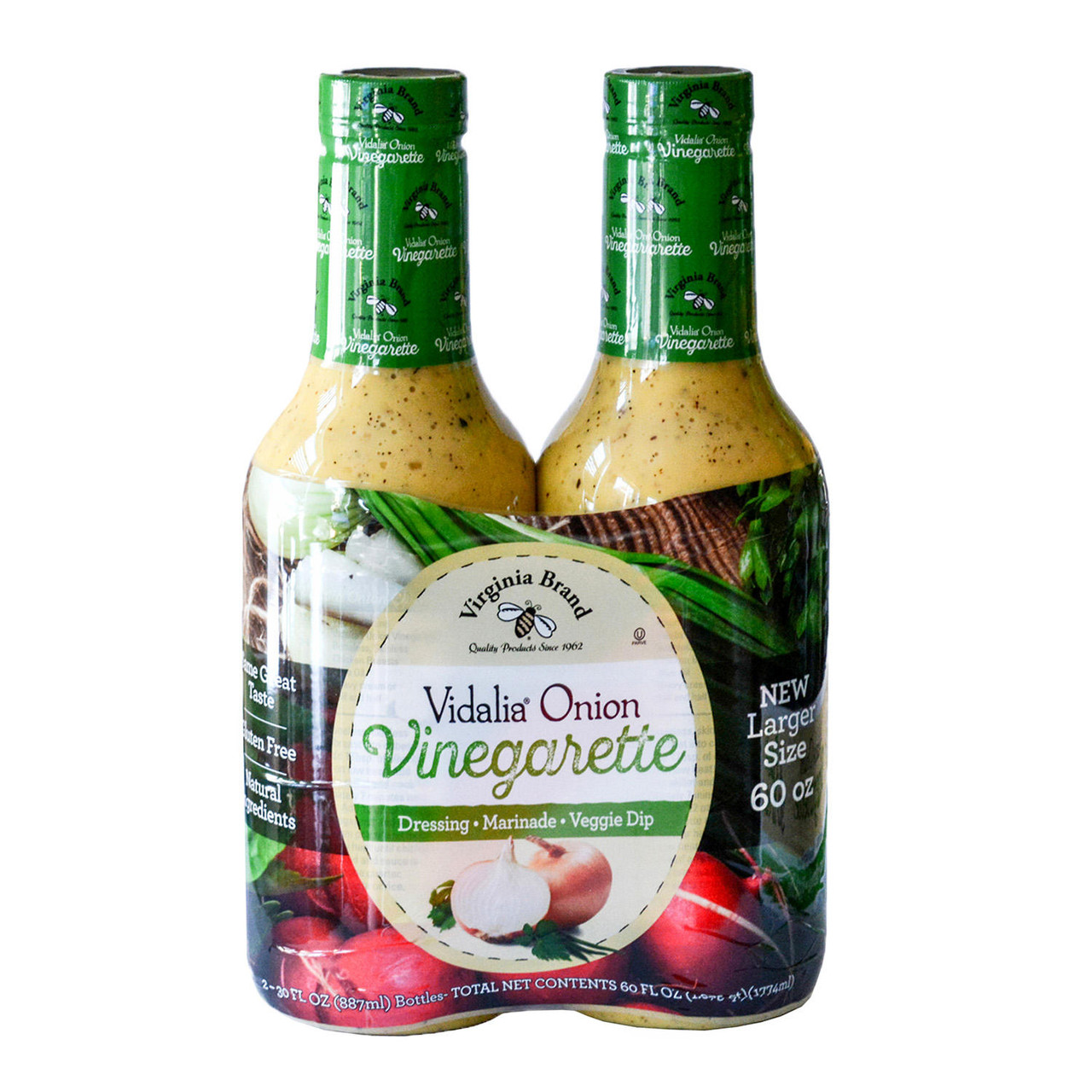 Virginia Brand Vidalia Onion Vinegarette (30 oz., 2 pk.) - [From 36.00 - Choose pk Qty ] - *Ships from Miami