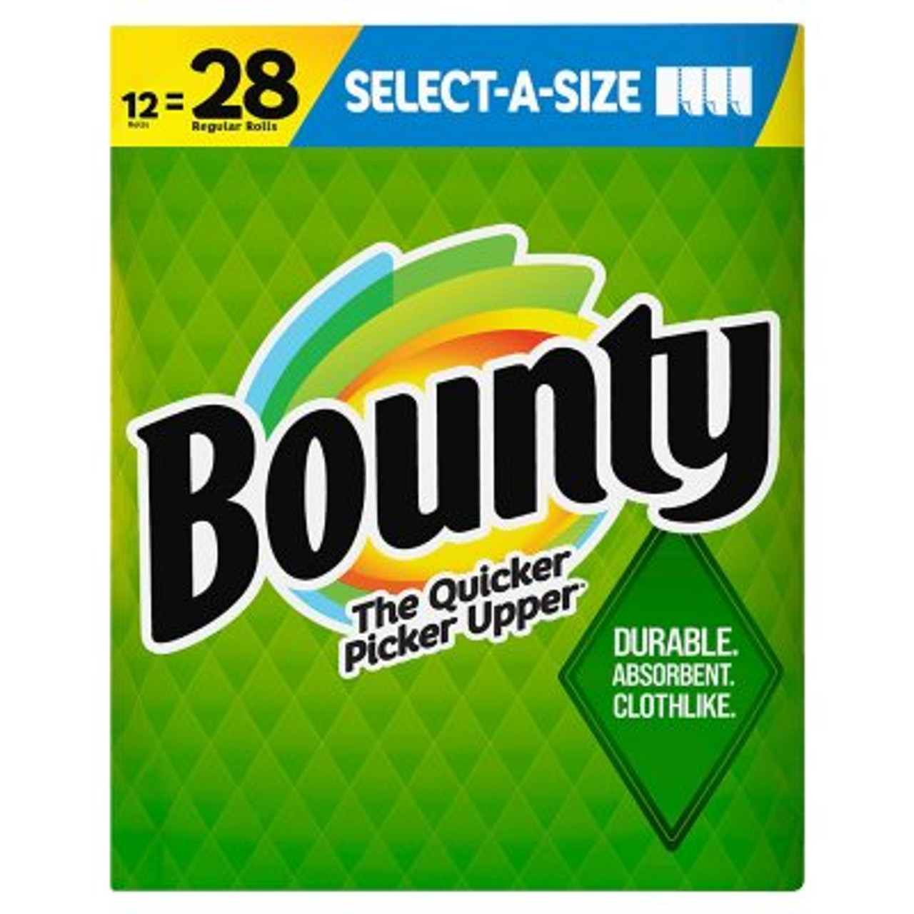 Bounty Select-A-Size Paper Towels, White (105 sheets/roll, 12 rolls) - *In Store