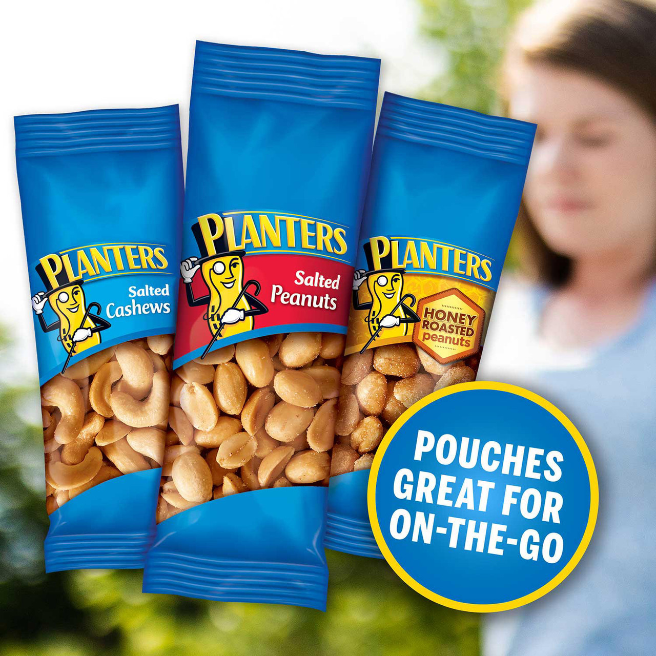 Planters Snack Nuts Variety Pack (1.75 oz. Pouches, 24 ct.) - [From 43.00 - Choose pk Qty ] - *Ships from Miami