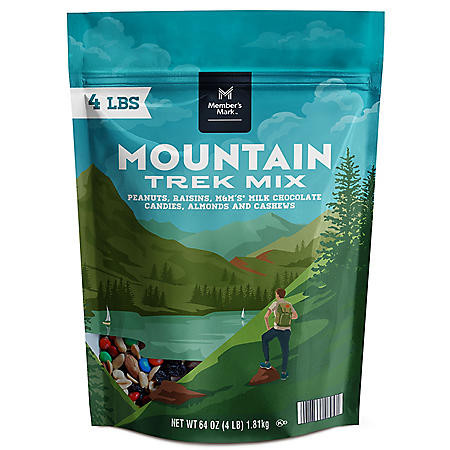 Member's Mark Mountain Trek Mix (64 oz.) - [From 66.00 - Choose pk Qty ] - *Ships from Miami