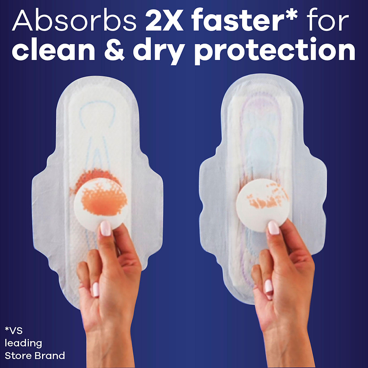 Always Ultra Thin Size 4 Overnight Pads With Wings Unscented (80 ct.) - [From 50.00 - Choose pk Qty ] - *Ships from Miami