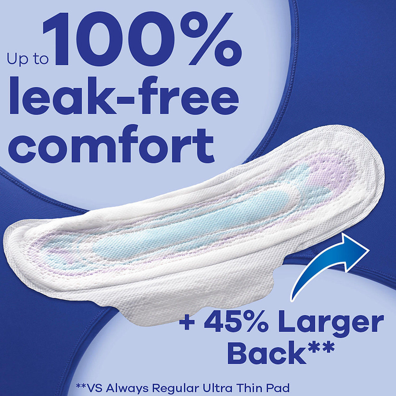Always Ultra Thin Size 4 Overnight Pads With Wings Unscented (80 ct.) - [From 50.00 - Choose pk Qty ] - *Ships from Miami