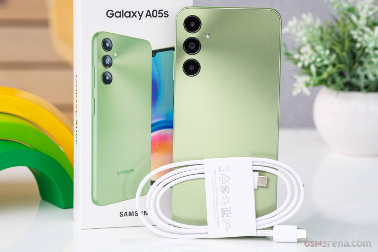 SAMSUNG Galaxy A05S 4G LTE, Dual SIM 128GB+4GB, 2x50MP, 6.7" Unlocked  (Euro) Green - *Pre-Order