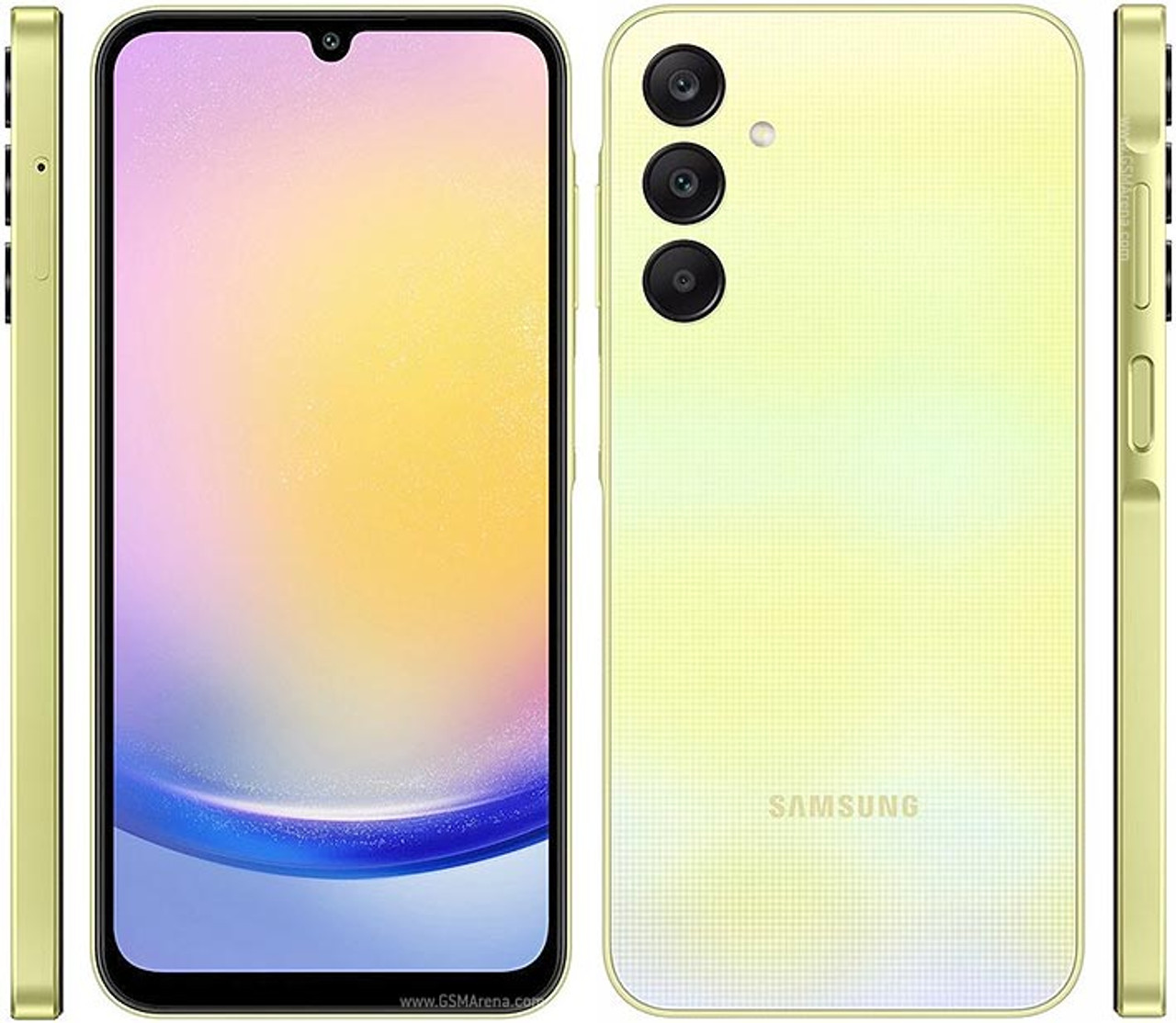 SAMSUNG Galaxy A25 5G, Dual SIM 128GB+6GB, 4x50MP, 6.5" Unlocked  Yellow - *Pre-Order