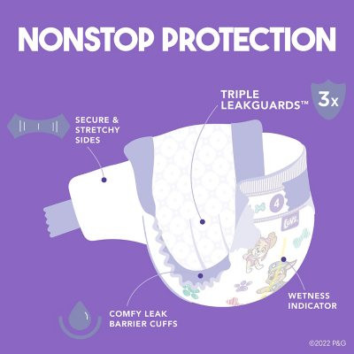 Luvs Pro Level Leak Protection Diapers Size 4 - 258 ct. (22-37 lbs.) - *Pre-Order