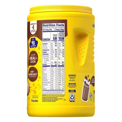NESQUIK Chocolate Powder Canister (44.9 oz.) - [From 42.00 - Choose pk Qty ] - *Ships from Miami