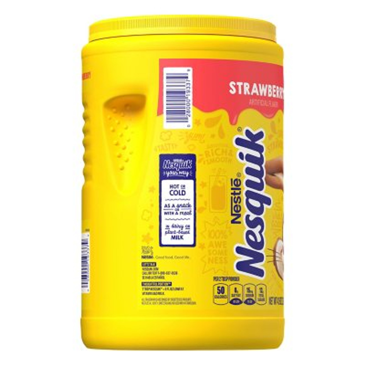 NESQUIK Strawberry Powder Canister (41.9 oz) - *In Store