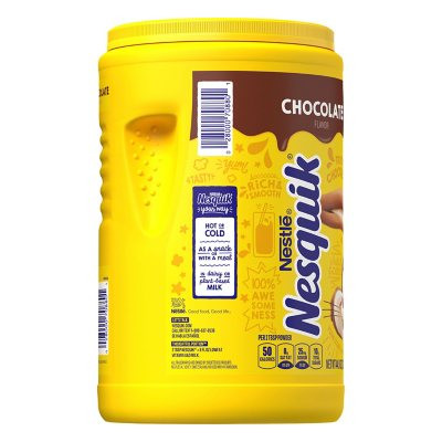 NESQUIK Chocolate Powder Canister (44.9 oz.) - *In Store