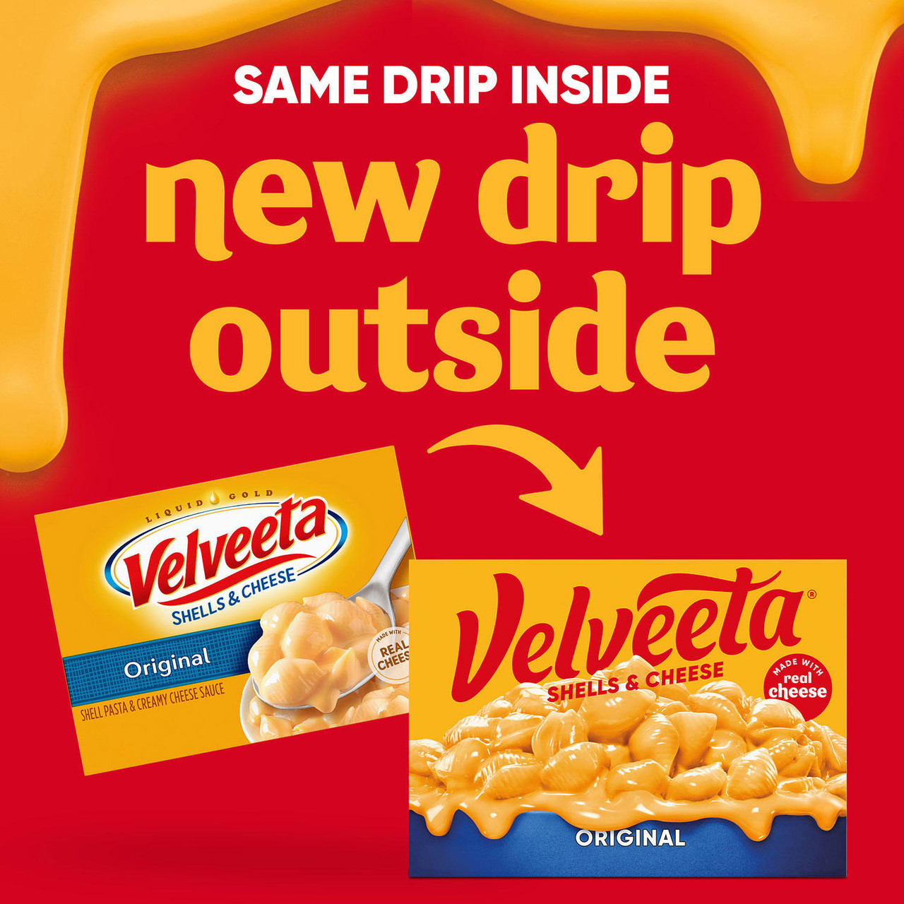 Velveeta Shells and Cheese Original Mac and Cheese Meal (12 oz., 8 pk.) - *Pre-Order