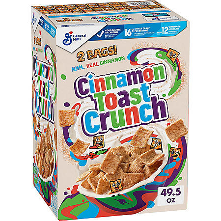 Cinnamon Toast Crunch Cereal (49.5 oz., 2 pk.) - *Pre-Order