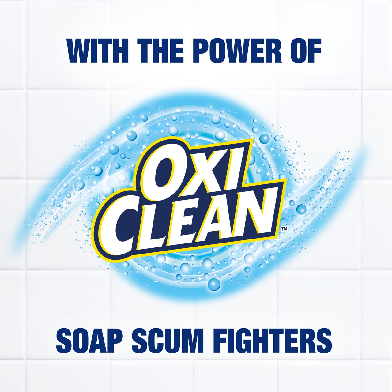 Scrub Free Total Bathroom Cleaner with OxiClean, Lemon Scent, 32 fl oz - [From 16.00 - Choose pk Qty ] - *Ships from Miami