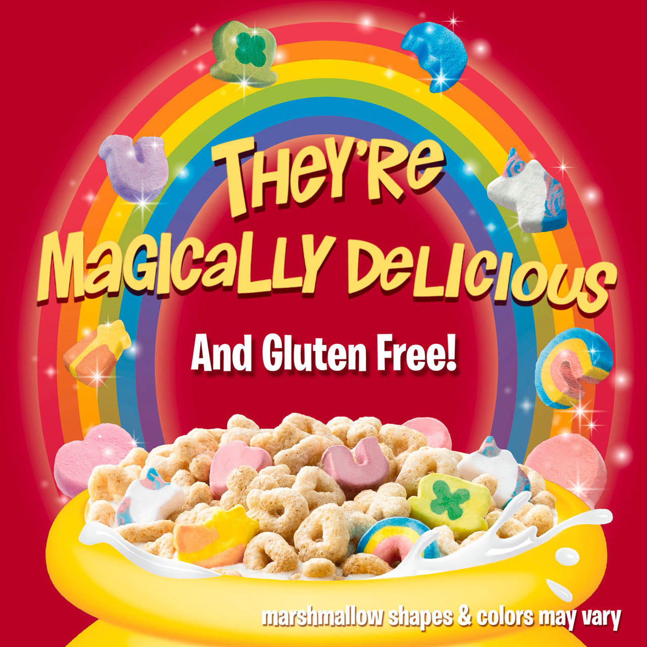 Lucky Charms Unicorn Marshmallow Cereal (23 oz., 2 pk.) - [From 30.00 - Choose pk Qty ] - *Ships from Miami
