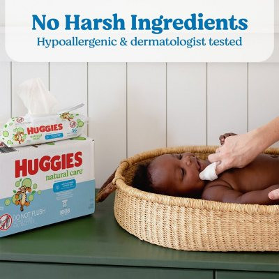 Huggies Natural Care Baby Wipes, Refreshing Clean (64 ct.) - *Pre-Order