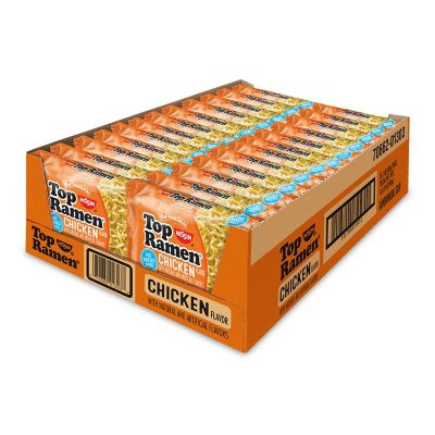 Nissin Top Ramen, Chicken Flavor (3 oz., 24 ct.) - [From 46.00 - Choose pk Qty ] - *Ships from Miami
