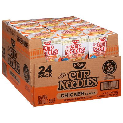 Nissin Cup Noodles, Chicken Flavor 2.25 oz., 24 ct. - *Pre-Order