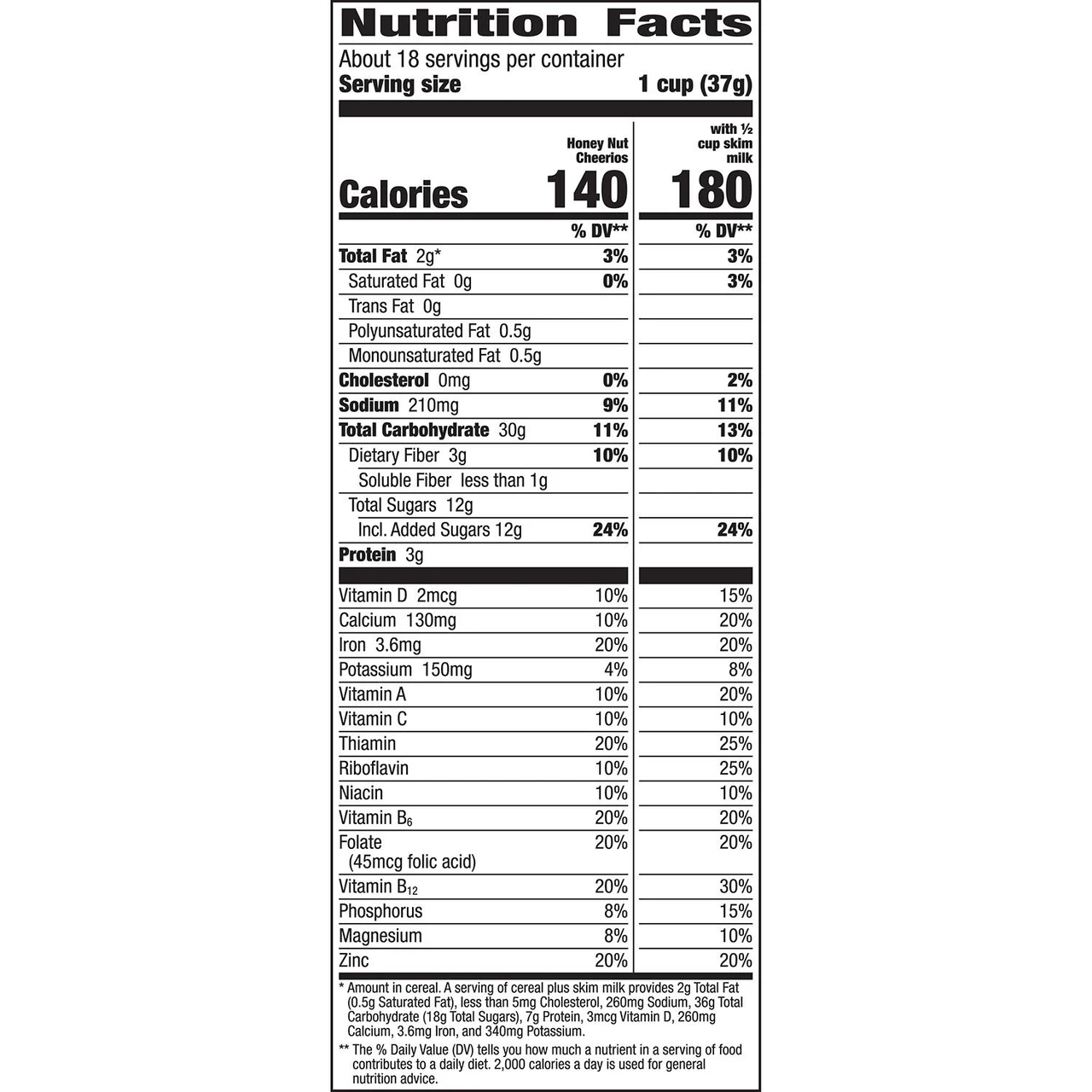 Honey Nut Cheerios Gluten-Free Cereal (24 oz., 2 pk.) - *Pre-Order
