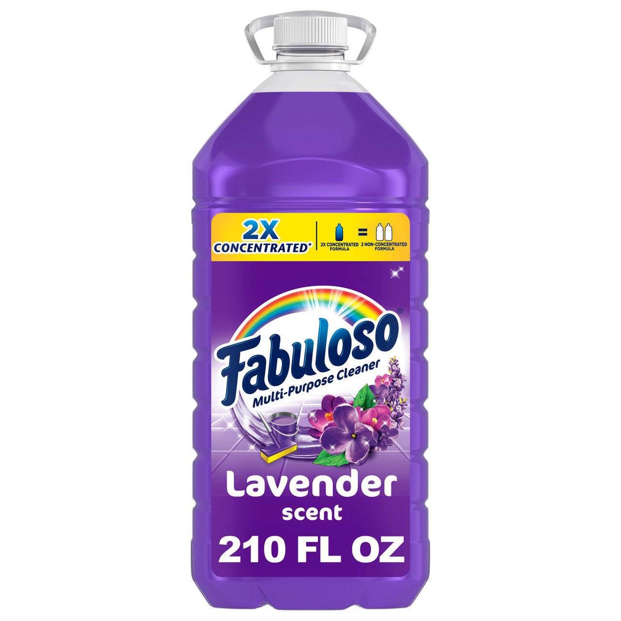 Fabuloso 2X Concentrated Multi-Purpose Cleaner, Lavender (210 fl. oz.) - *In Store