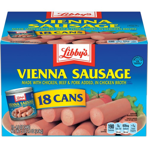 Libby's Vienna Sausage (4.6 oz., 18 pk.) - *In Store