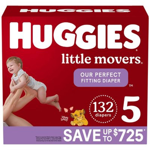 Huggies Little Movers Size 5 (132 ct.) - *In Store