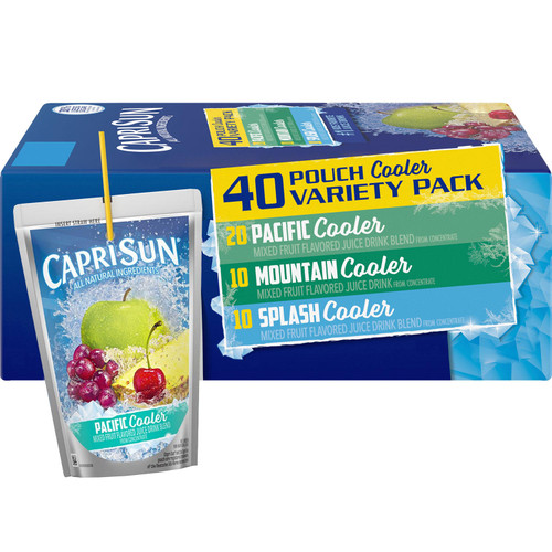 Capri Sun Coolers Variety Pack (6oz / 40pk) - [From 54.00 - Choose pk Qty ] - *Ships from Miami