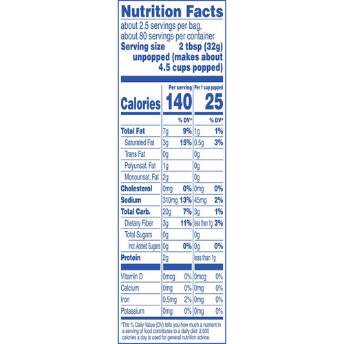 ACT II Butter Lovers Microwave Popcorn (2.75 oz., 32 pk.) - [From 48.00 - Choose pk Qty ] - *Ships from Miami