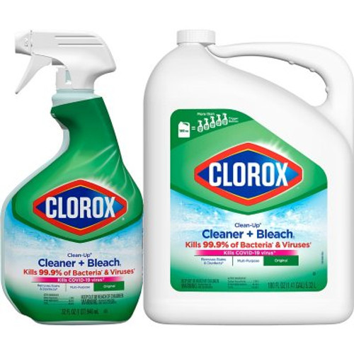 Clorox Clean-Up All-Purpose Cleaner + Bleach, Original (Spray + Refill) - [From 72.00 - Choose pk Qty ] - *Ships from Miami