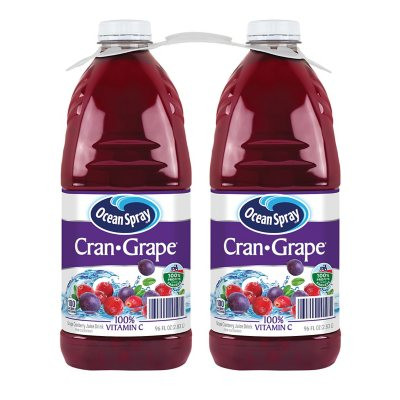 Ocean Spray Cran-Grape Juice Drink (96oz / 2pk) - *In Store