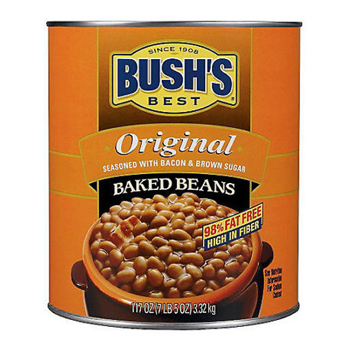 Bush's Original Baked Beans (117 oz.) - [From 47.00 - Choose pk Qty ] - *Ships from Miami