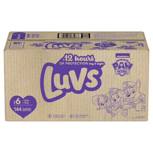 Luvs Pro Level Leak Protection Diapers Size 6 - 144 ct. (35+ lbs.) - *In Store