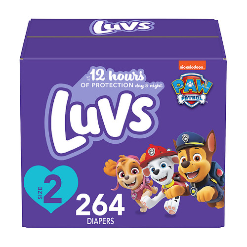 Luvs Pro Level Leak Protection Diapers Size 2 - 264 ct. (12-18 lbs.) - *Pre-Order